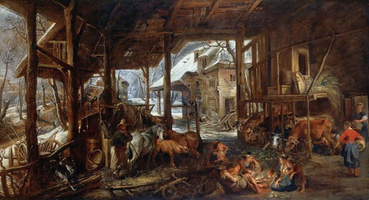 Peter Paul Rubens Winter (mk25) France oil painting art